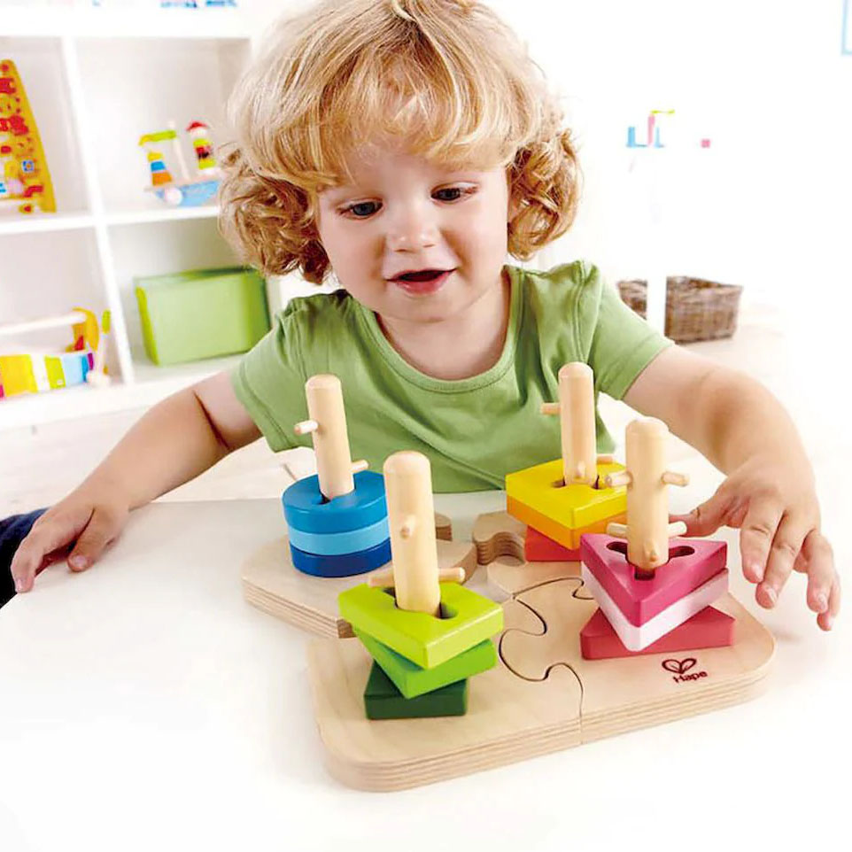 Encaje Con Relieve Hape Las Mellizas 3411